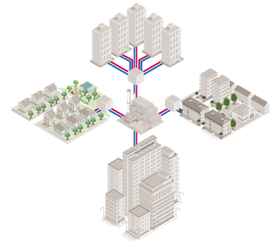 chauffage urbain – réseau de chaleur et d’énergie